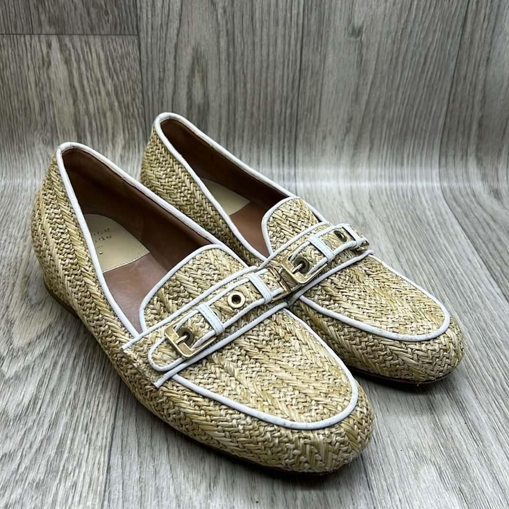 LAURENCE DACADE Rufus Raffia Loafers